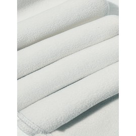 Solid Fleece High Waist Leggings, Casual Skinny Leggings For Fall & Winter, Women's Clothing